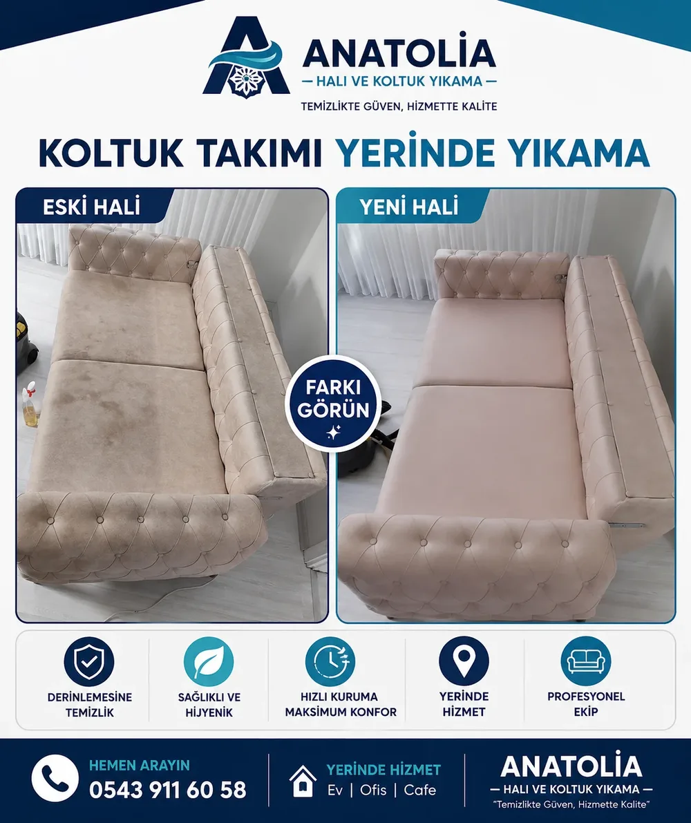 Sultanbeyli Halı ve Koltuk Yıkama - Anatolia